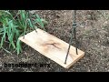 building a kids tree swing