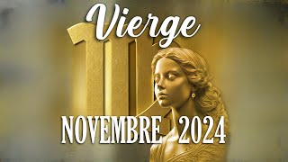 ♍VIERGE - NOVEMBRE 2024 - C'EST RÉGLÉ !