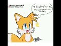 Tails meets Sonic. (Sonic Movie comic dub)