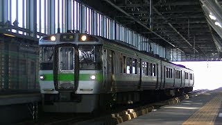 721系F-2107 岩見沢行き 旭川駅発車