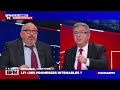 Le vif échange entre Jean-Luc Mélenchon et Emmanuel Lechypre sur le coût du travail