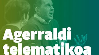 Arnaldo Otegiren agerraldi telematikoa