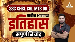 SSC CHSL/ CGL/ MTS/ GD | प्राचीन भारत का इतिहास Ancient History Part 2 | GK/GS By Navdeep Sir