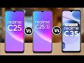 Realme C25 Vs Realme C25S Vs Realme C35