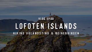 Ep 06 | 2 HIKES IN 1 DAY AND GOT THE MOST Beautiful views // NORWAY // Volandstind & Reinbridgen