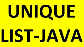ArrayList remove duplicates WITH JAVA | Tecq Mate TUTORIAL