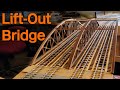 Model Railway Construction: Laying track across the lift-out bridge