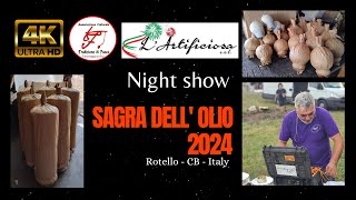 4K Rotello CB 2024 Night show L' Artificiosa Di Candia