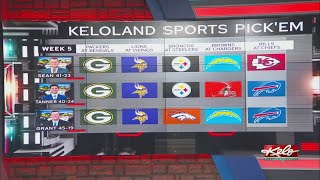 KELOLAND Sports Pro Football Pick’em – Week 5