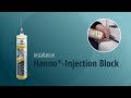 Hanno®-Injection Block | installation instructions