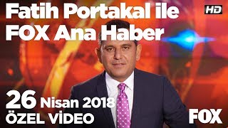 Üniversiteliye dayak!  26 Nisan 2018 Fatih Portakal ile FOX Ana Haber