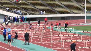 20130503_兵庫県郡市区対抗_高校生以上女子100mH予選3組