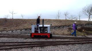 Feldbahnmuseum Guldental Jürgens Lok wird zerlegt und bewegt