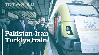 Train linking Pakistan, Iran, and Turkiye has arrived in Ankara