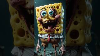 Horror version of the SpongeBob SquarePants #creepy