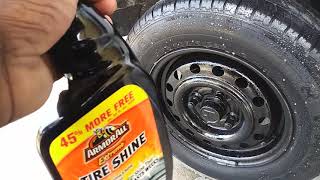 Armorall extreme tire shine review first impression