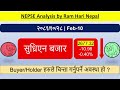 2081.10.28 nepse daily market update stock market analysis by ram hari nepal