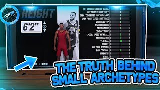 Truth Behind Why 2k Wants You To Make Small Archetype Builds With Low Wingspan | NBA 2k19 Best Build