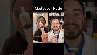 MEDICATION HACK?!? A quick way to dissolve medications. Pharmacist Reviews #nurse #medication