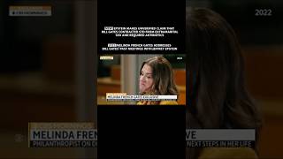 In 2022, Melinda French Gates spoke with CBS Mornings after her divorce from Bill Gates #shorts