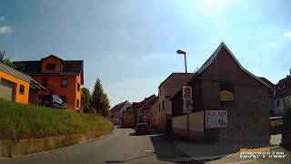 D: Großebersdorf. Gemeinde Harth-Pöllnitz. Landkreis Greiz. Ortsdurchfahrt. August 2017