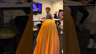 BABY RAiNBOW GHOST!! Sneaky Adley spooks the space station friends at work!! #shorts