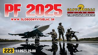 Casus Belli 223 - Zhodnotenie rok 2024 a predikcia 2025 - Aktuálny vývoj konflikty svet