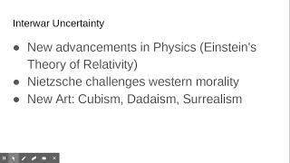 WHAP Unit 7 Exam Review