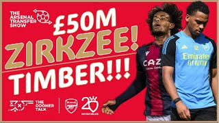 The Arsenal Transfer Show EP413: Joshua Zirkzee, Jurrien Timber Training, Jesus Back & More!