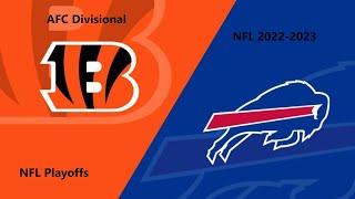 NFL 2022-2023 Season - AFC Divisional: Bengals @ Bills