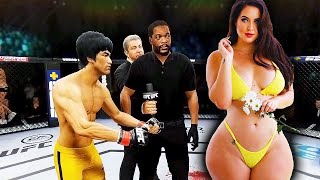 UFC 4 | Bruce Lee vs. Attack Beautiful Woman | EA Sports UFC 4