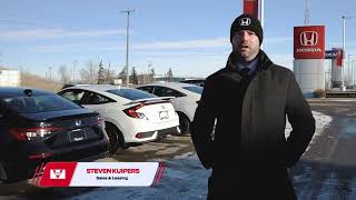 Pre-owned Leasing Available on select units at Village Honda in Calgary, Alberta