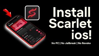 NEW how to download scarlet no revoke install scarlet \u0026 ipa on iPhone \u0026 ios | NO PC iOS 15 to 18.2