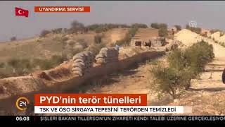 İşte Afrin'deki PKK/PYD labirent tünelleri! Teröristlerin gizlendiği labirent tüneller bulundu