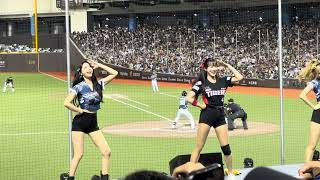 推薦一個！私心很喜歡隊長 金韓拿（김한나 ／Kim Hannah） #baseball #棒球 #cheerleader #啦啦隊 #台湾野球 #台湾野球チア ​⁠#야구 #응원단 #fancam