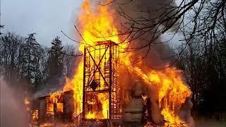 The Burning of Tulalip 1910 Indian Shaker Church