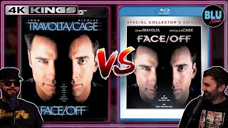 FACE OFF 4K VS BLU-RAY COMPARISON | Kino Lorber 4K vs WB Collector's Edition Blu-Ray | 4K Kings