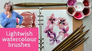 Will these brushes take your watercolour in a new direction? Lightwish brush