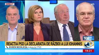 Reacţia PSD la declaraţia de război a lui Iohannis