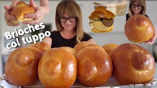 BRIOCHES COL TUPPO the Gelato brioche SOFT and FRAGRANT