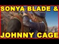 Mortal Kombat 11: Johnny Cage & Sonya Blade Romance Scenes (KISS, CUTSCENES, & INTERACTIONS)