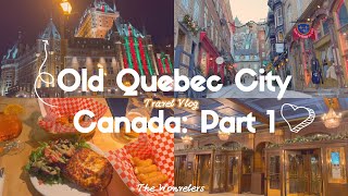 WE STAYED IN GOBLIN'S (도깨비) CASTLE! Quebec City VLOG PART 1: ENG/한글