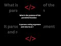 What is the purpose of the parseInt() function in JavaScript | HTML | CSS | JavaScript