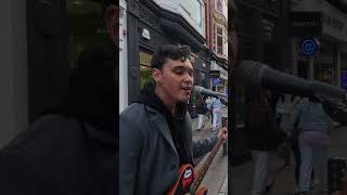 A Red Hot Chilli Peppers Cover??? - LOOPING on the STREETS of DUBLIN! #busking #livemusic #shorts