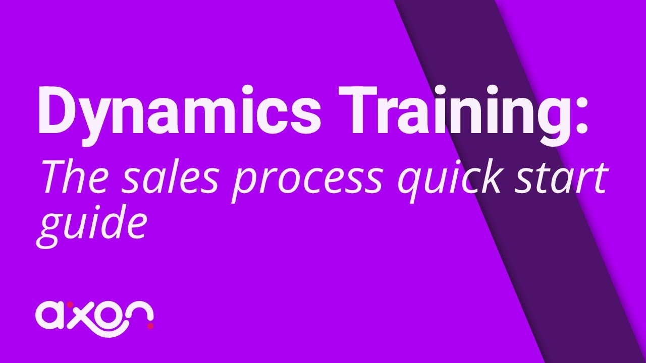 The Sales Process Quick Start Guide Youtube