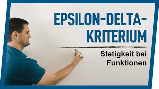 Epsilon-Delta Kriterium | Stetigkeit bei Funktionen | Mathe by Daniel Jung