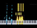 tearing through heaven rain from fire emblem three houses piano tutorial