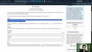 Codeforces T-Primes (230B) #coding #competitiveprogramming #codeforcessolutions