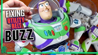 I Made Toy Story Utility Belt Buzz In REAL LIFE | Full Disassembly Repaint Custom Collection