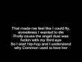 The Game ft. Common - Angel(With Lyrics)